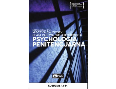 Psychologia penitencjarna. Rozdział 13-14