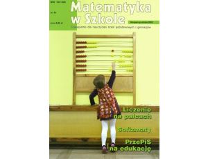 Matematyka w Szkole. Czasopismo dla nauczycieli szkół podstawowych i gimnazjów. Nr 32