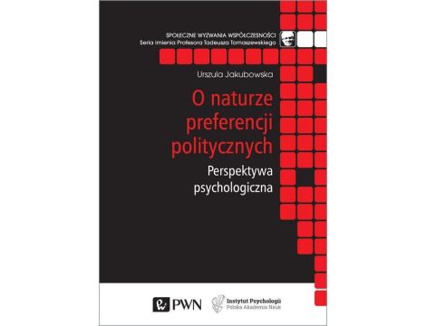 O naturze preferencji politycznych Perspektywa psychologiczna