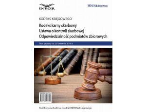 Kodeks karny skarbowy. Ustawa o kontroli skarbowej. Odpowiedzialność podmiotów zbiorowych.