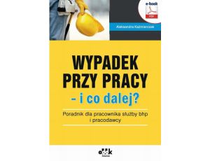 Wypadek przy pracy – i co dalej? Poradnik dla pracownika służby bhp i pracodawcy