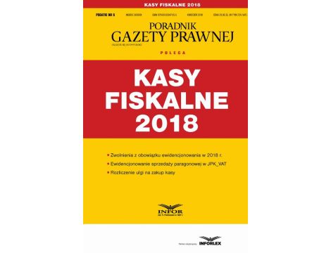 Kasy fiskalne 2018 (Podatki 6/2018)