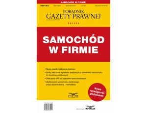 Samochód w firmie Podatki 4/2019