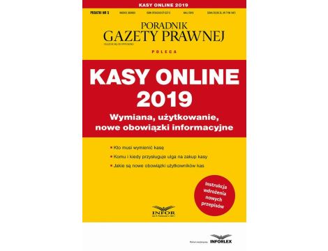 Kasy Online 2019 Podatki 5/2019