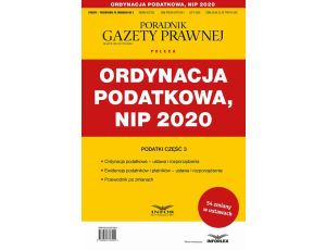 Ordynacja podatkowa NIP 2020 Podatki - Przewodnik po zmianach 3/2020