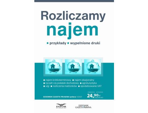 Rozliczamy najem Dziennik Gazeta Prawna poleca 1/2021