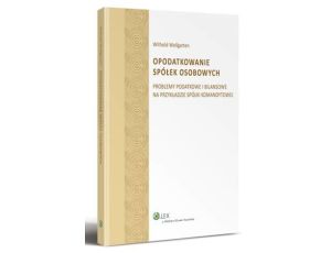 Opodatkowanie spółek osobowych