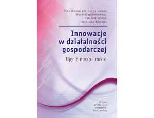 Innowacje w działalności gospodarczej. Ujęcie mezo i mikro