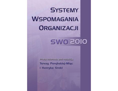 Systemy Wspomagania Organizacji SWO 2010
