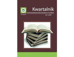 Kwartalnik Państwowej Wyższej Szkoły Zawodowej w Suwałkach nr 1-2/2011