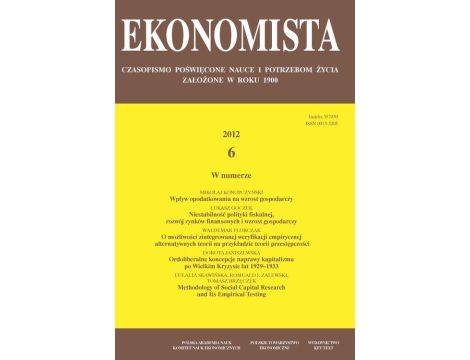 Ekonomista 2012 nr 6