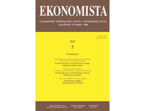 Ekonomista 2012 nr 5