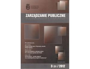 Zarządzanie Publiczne nr 3(21)/2012