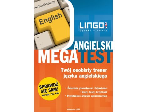 Angielski. Megatest - Twój osobisty trener języka angielskiego