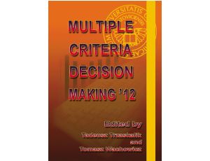 Multiple Criteria Decision Making '12