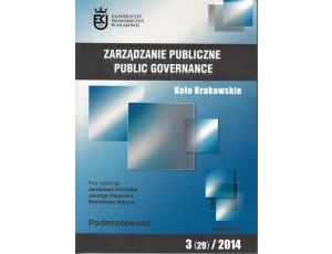 Zarządzanie Publiczne nr 3(29)/2014, Koło Krakowskie