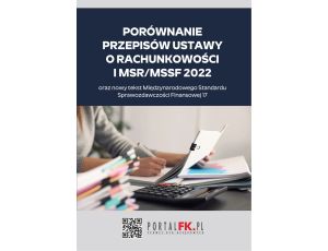 Porównanie przepisów ustawy o rachunkowości i MSR/MSSF 2021/2022