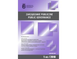 Zarządzanie Publiczne nr 1(43)/2018