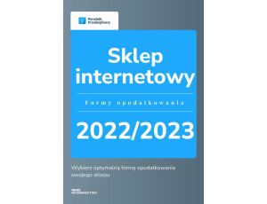 Sklep internetowy – formy opodatkowania 2022/2023