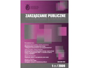 Zarządzanie Publiczne nr 1(7)/2009