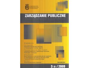 Zarządzanie Publiczne nr 3(9)/2009