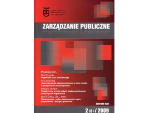 Zarządzanie Publiczne nr 2(8)/2009