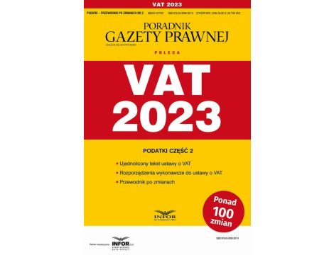 VAT 2023 Podatki-Przewodnik po zmianach 2/2023