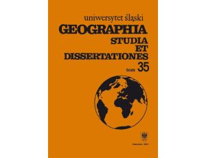 Geographia. Studia et Dissertationes. T. 35