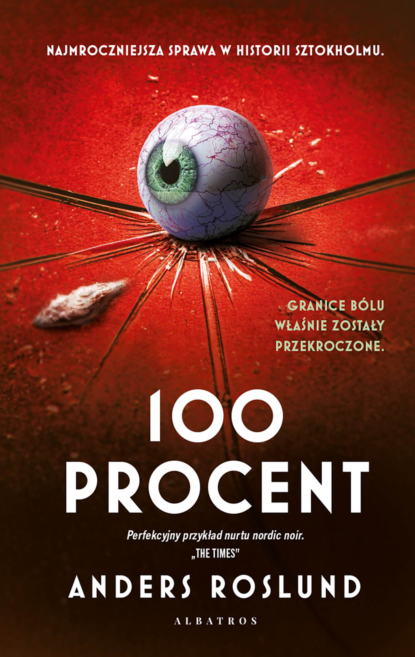 Tytuł: 100 procent
Autor: Anders Roslund
Wydawnictwo: Albatros
Formaty: EPUB, MOBI