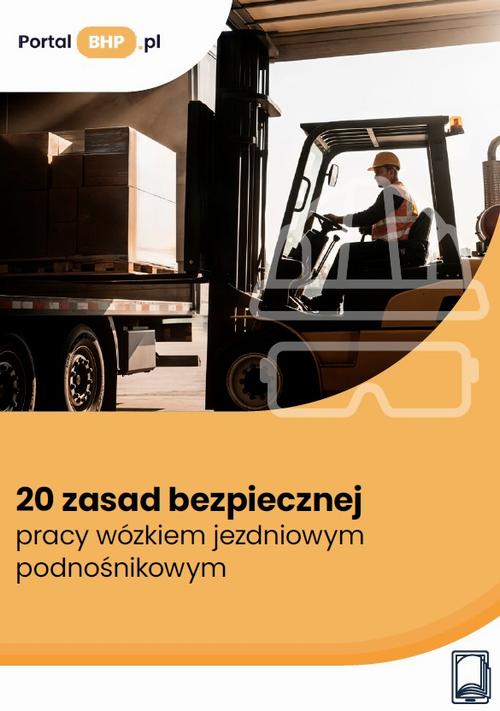 Tytuł: 20 zasad bezpiecznej pracy wózkiem jezdniowym podnośnikowym
Autor: Waldemar Klucha
Wydawnictwo: Wiedza i Praktyka
Formaty: PDF