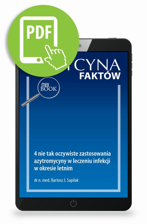 Tytuł: 4 nie tak oczywiste zastosowania azytromycyny w leczeniu infekcji w okresie letnim [Medycyna Faktów 2/2023]
Autor: Bartosz J. Sapilak
Wydawnictwo: Medical Education
Formaty: PDF