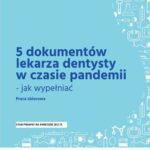 5 dokumentów lekarza dentysty w czasie pandemii - jak wypełniać — okładka e-booka