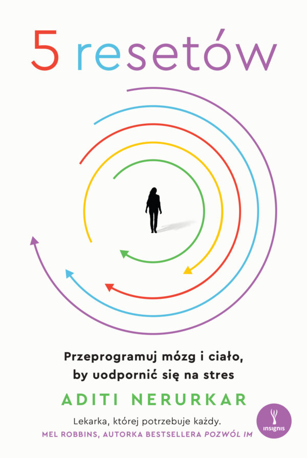 Tytuł: 5 resetów. Przeprogramuj mózg i ciało, by uodpornić się na stres
Autor: Aditi Nerurkar
Wydawnictwo: Insignis Media
Formaty: EPUB, MOBI
