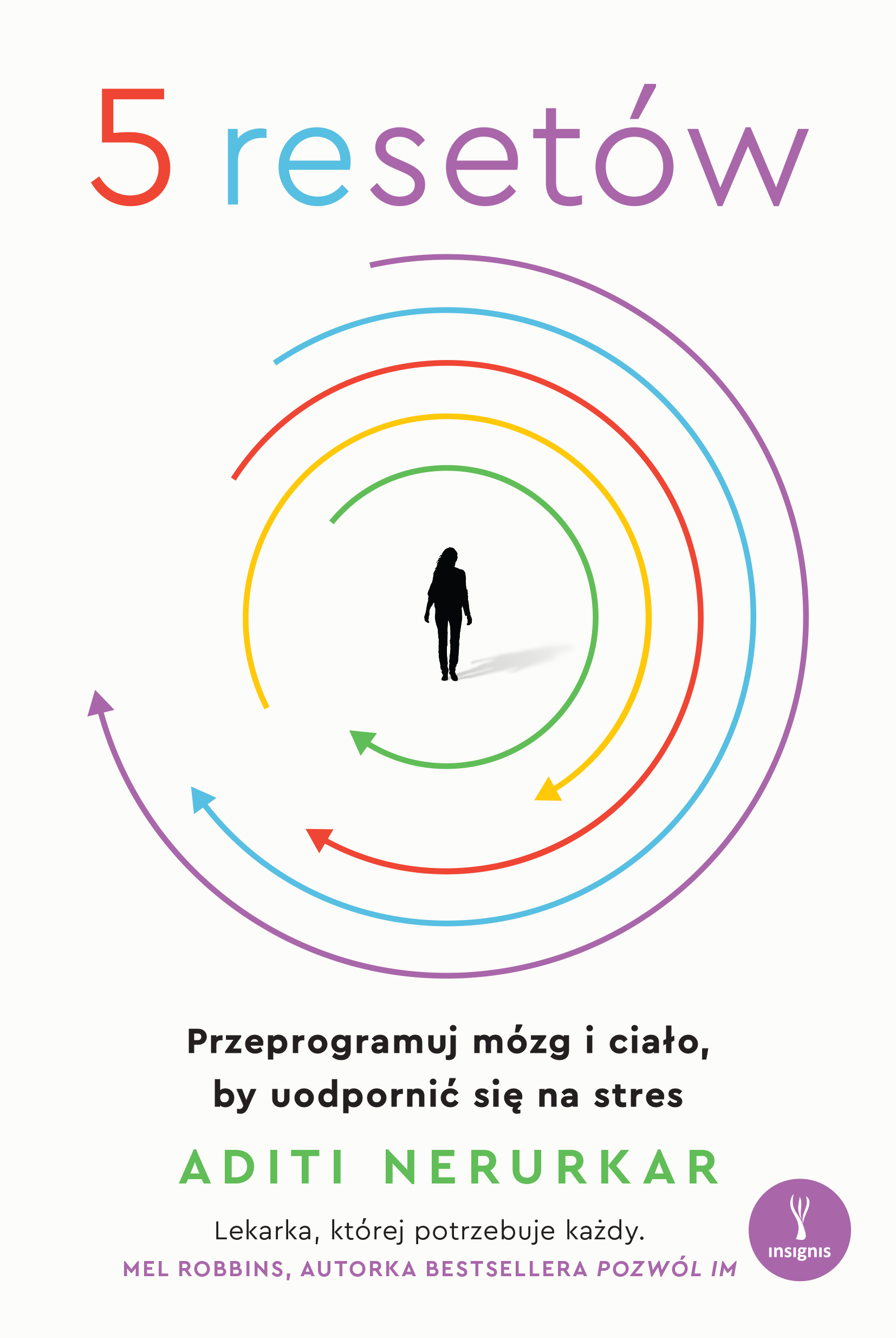 Tytuł: 5 resetów. Przeprogramuj mózg i ciało, by uodpornić się na stres
Autor: Aditi Nerurkar
Wydawnictwo: Insignis Media
Formaty: EPUB, MOBI