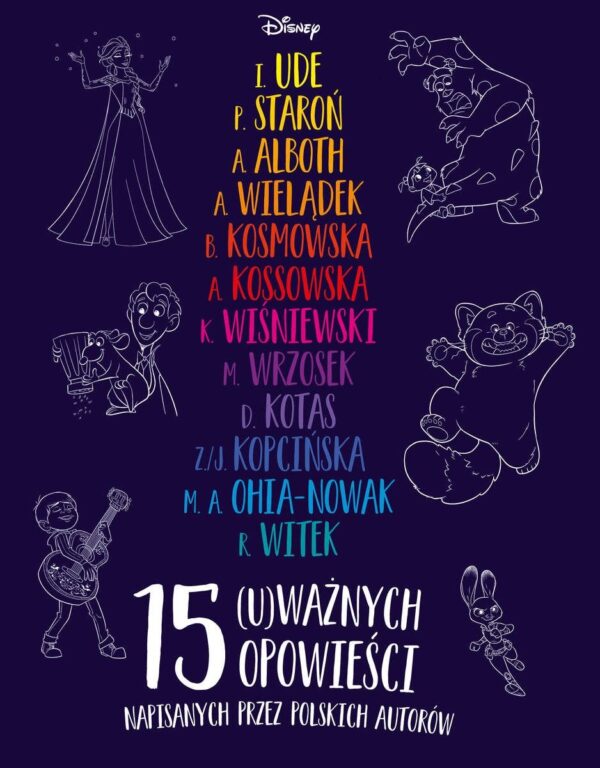 5 (u)ważnych opowieści. Disney — okładka e-booka