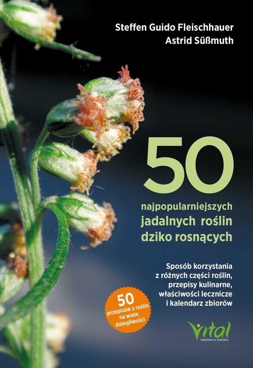 50 najpopularniejszych roślin dziko rosnących. — okładka e-booka