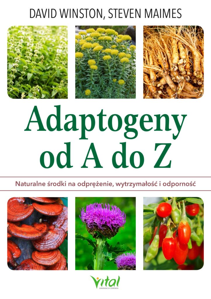 Tytuł: Adaptogeny od A do Z
Autor: Dawid Winston, Steven Maimes
Wydawnictwo: VITAL
Formaty: EPUB, MOBI
