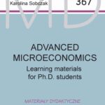Advanced microeconomics: Learning materials for Ph.D. students — okładka e-booka