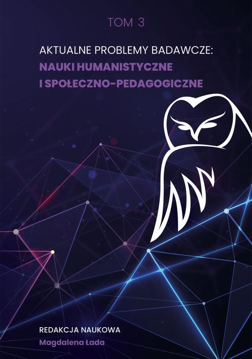 Tytuł: AKTUALNE PROBLEMY BADAWCZE NAUKI HUMANISTYCZNE I SPOŁECZNO-PEDAGOGICZNE
Autor: 
Wydawnictwo: Wydawnictwo Naukowe E Book
Formaty: PDF