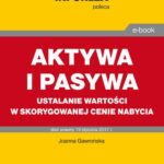 AKTYWA I PASYWA ustalanie wartości w skorygowanej cenie nabycia — okładka e-booka