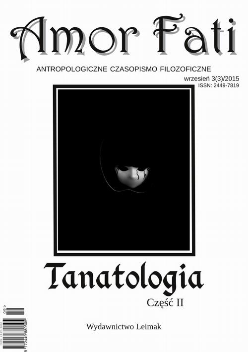 Tytuł: Amor Fati 3(3)/2015
Autor:
Wydawnictwo: Fundacja „dzień dobry! kolektyw kultury”
Formaty: PDF