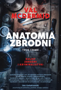 Tytuł: Anatomia zbrodni. True crime: Kulisy zbrodni i kryminalistyki
Autor: Val McDermid
Wydawnictwo: Koncept
Formaty: EPUB, MOBI