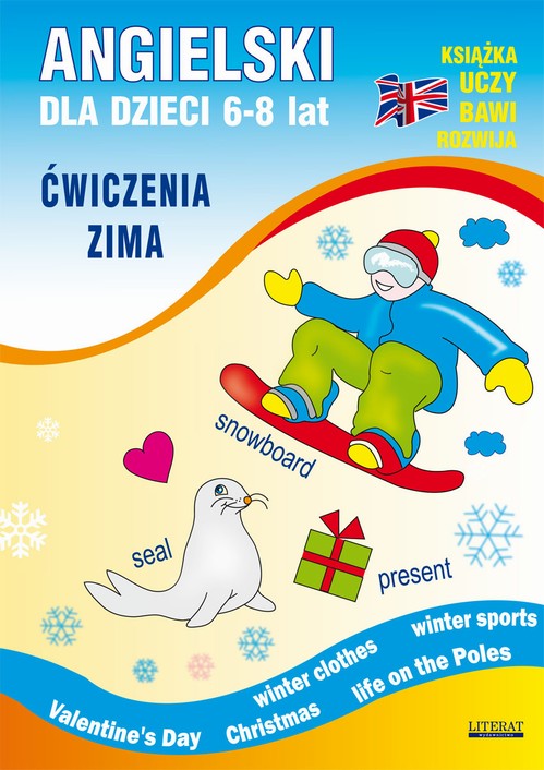 Tytuł: Angielski dla dzieci 6-8 lat. Ćwiczenia. Zima
Autor: Katarzyna Piechocka-Empel
Wydawnictwo: Literat
Formaty: PDF