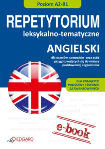 Angielski - Repetytorium leksykalno-tematyczne A2-B1 — okładka e-booka