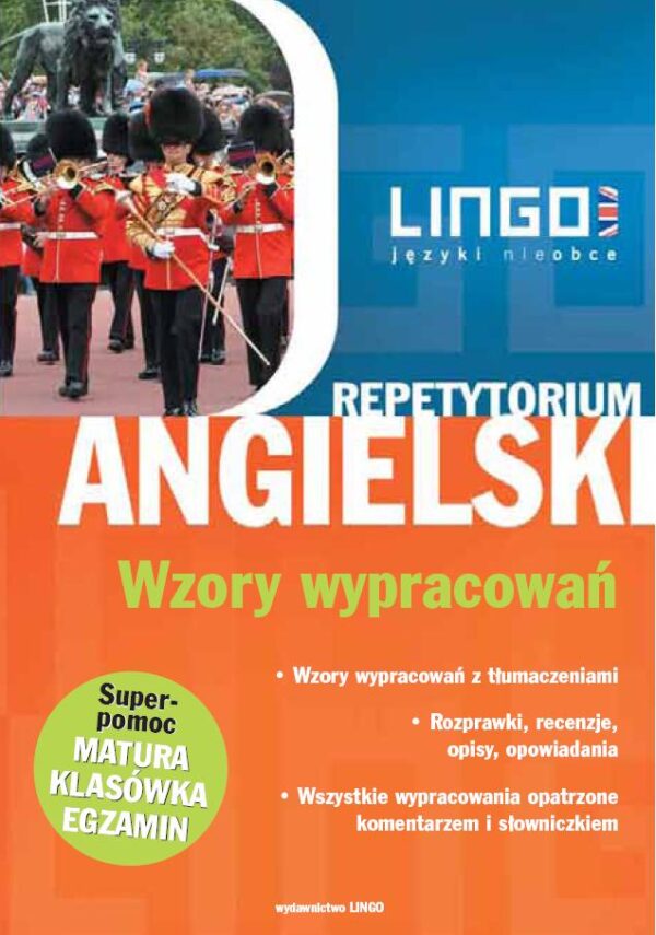 Angielski. Wzory wypracowań. Wersja mobilna — okładka
