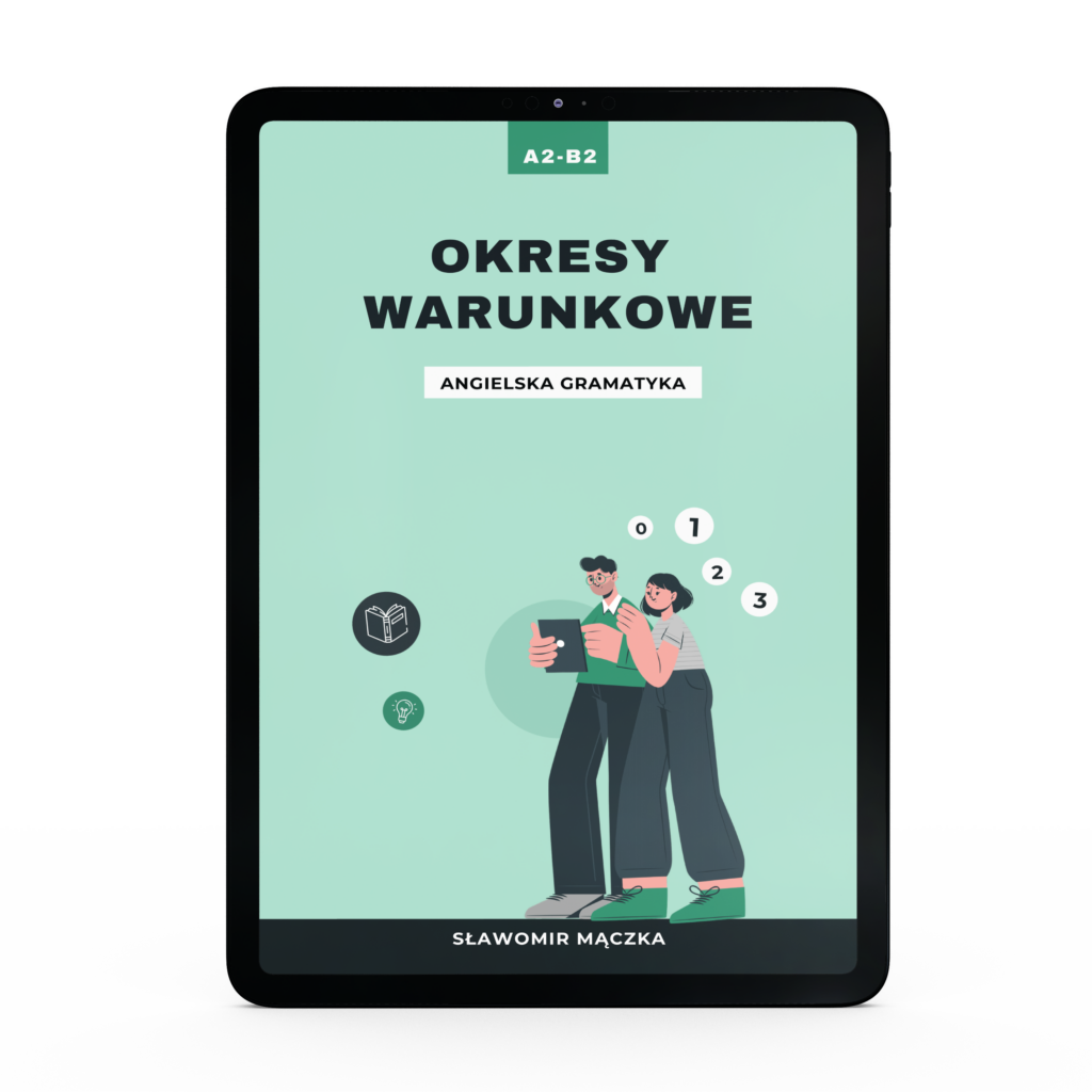 Angielskie okresy warunkowe - teoria i ćwiczenia — okładka