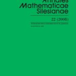 Tytuł: Annales Mathematicae Silesianae. T. 22 (2008)
Autor: 
Wydawnictwo: Wydawnictwo Uniwersytetu Śląskiego
Formaty: PDF