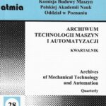 Tytuł: Archiwum Technologii Maszyn i Automatyzacji 28/4
Autor: Praca zbiorowa
Wydawnictwo: Wydawnictwo Politechniki Poznańskiej
Formaty: PDF