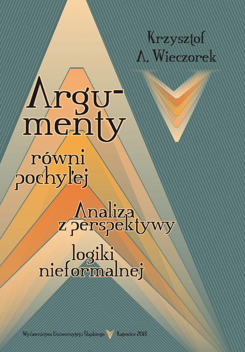 Argumenty równi pochyłej — okładka e-booka