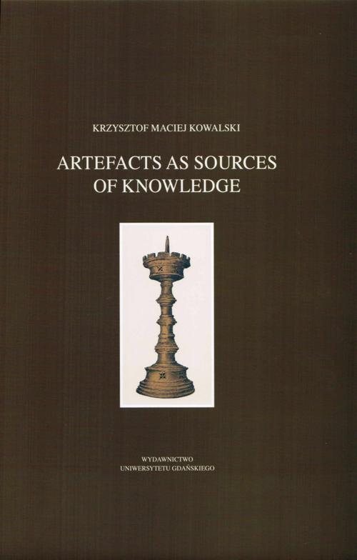 Artefacts as sources of knowledge — okładka e-booka
